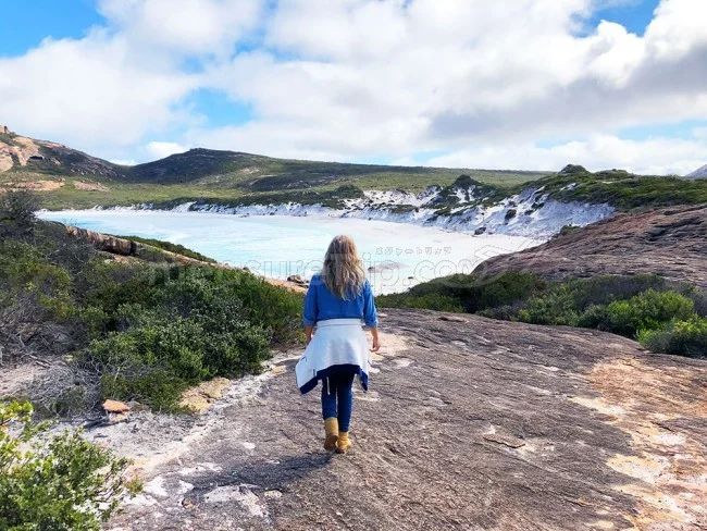[野生のカンガルーがいる世界一のビーチを目指して！西オーストラリア・ロングドライブ旅行記91] Thistle Cove シスルコーブ（シスル湾）の絶景ビーチ