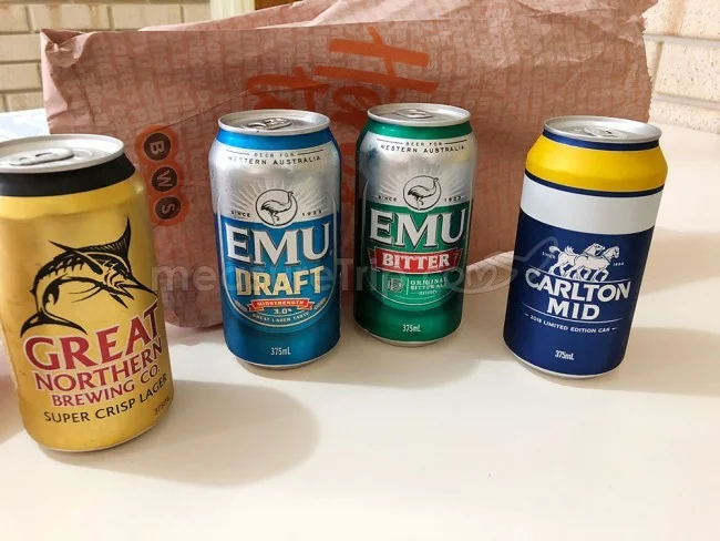 [野生のカンガルーがいる世界一のビーチを目指して！西オーストラリア・ロングドライブ旅行記96] 今日買ったものと晩ごはん♪