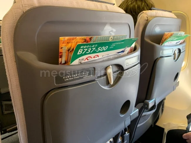ANA国内線 引退した飛行機スーパードルフィン B737-500 / 搭乗記