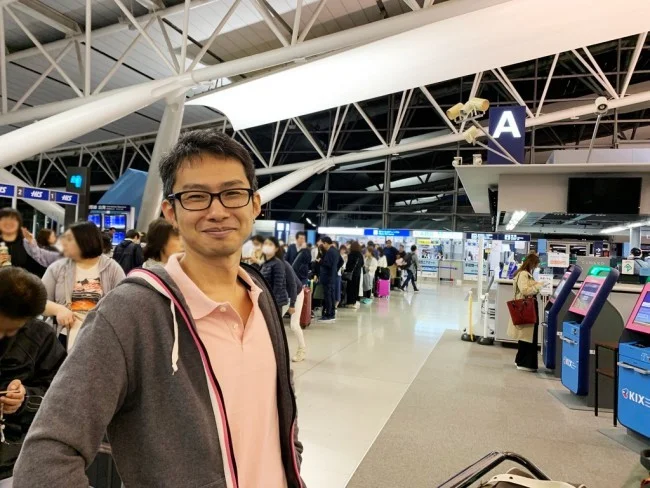 [エアアジアで行く格安GWハワイ旅行記2] 出発の日。ゴールデンウィークの関西空港の様子