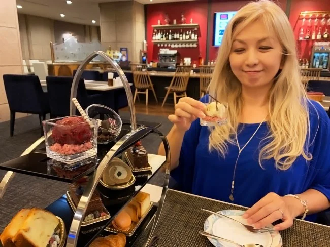 キロロ トリビュートポートフォリオホテル北海道 のアフタヌーンティー！