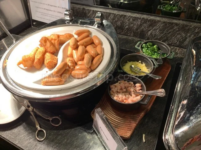 食事も充実！シェラトンタワーズシンガポール エグゼクティブラウンジ