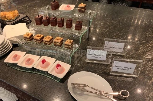 食事も充実！シェラトンタワーズシンガポール エグゼクティブラウンジ