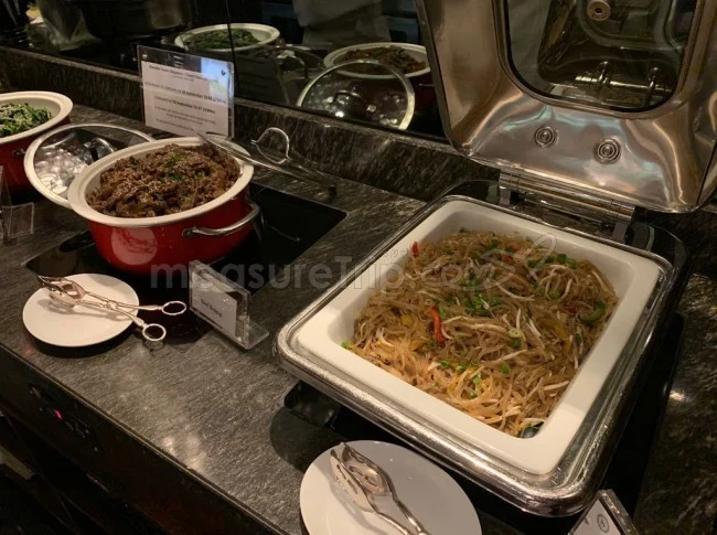食事も充実！シェラトンタワーズシンガポール エグゼクティブラウンジ