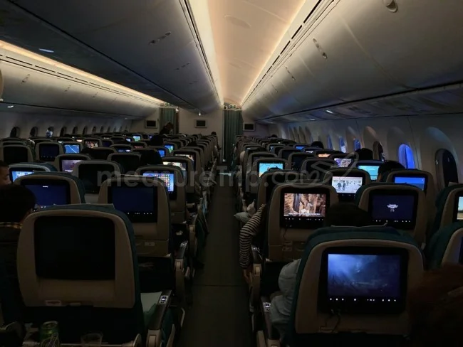 [海外仕様のiPhoneを求めてシンガポール旅行記4] ベトナム航空 B787-9に乗って「翔んで埼玉」え！？もう到着っ（汗）！