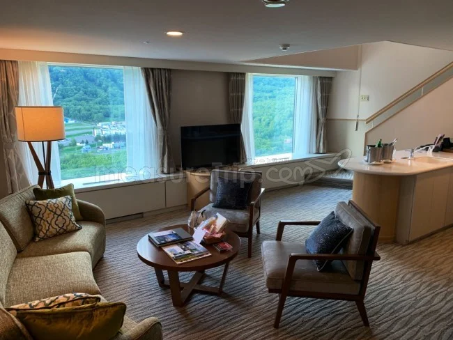 アップグレードでスイートルームに宿泊!北海道 ウェスティン ルスツリゾート スイートルーム 宿泊記