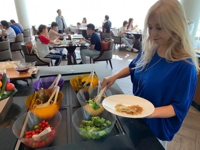 【北海道 ウェスティン ルスツリゾート】 レストラン アトリウムでの朝食ビュッフェは豪華で大満足!