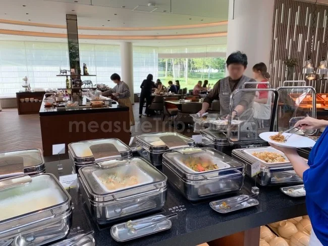 【北海道 ウェスティン ルスツリゾート】 レストラン アトリウムでの朝食ビュッフェは豪華で大満足!