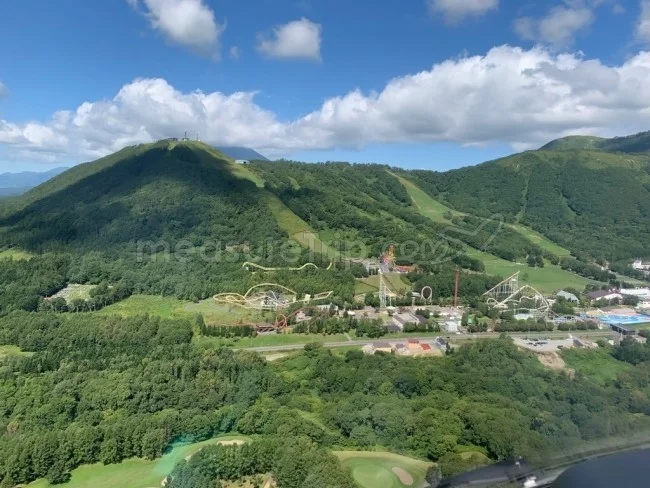 北海道 ウェスティン ルスツリゾート ヘリコプター体験遊覧飛行！