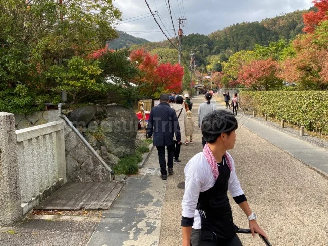 【人力車 観光】時間がない人におすすめ！人力車で嵐山の名所を観光【京都観光】