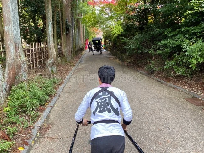 【人力車 観光】時間がない人におすすめ！人力車で嵐山の名所を観光【京都観光】