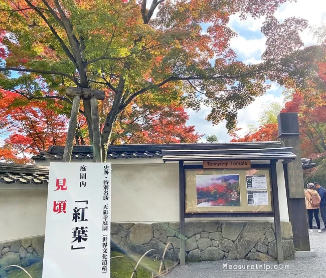 【世界遺産 京都 天龍寺】行き方・拝観料（割引）と時間・見どころ / 雲龍図公開日に注意！【京都 紅葉 おすすめ 嵐山 庭園】