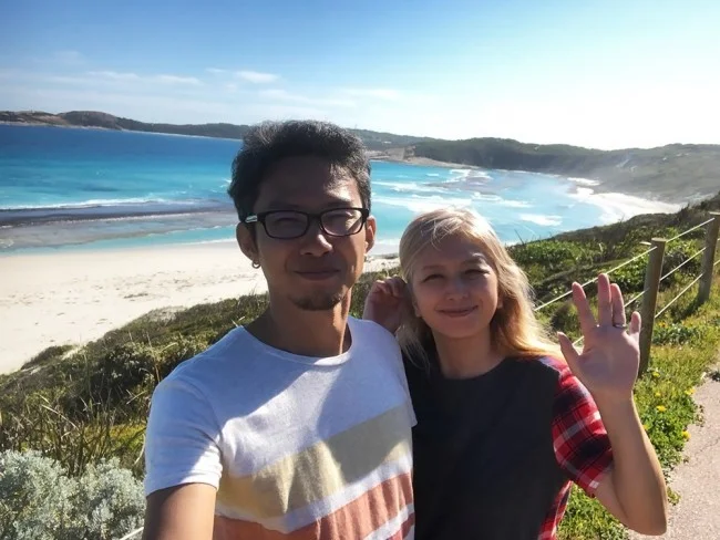 [野生のカンガルーがいる世界一のビーチを目指して！西オーストラリア・ロングドライブ旅行記104] Great Ocean Drive グレートオーシャンドライブを走ってBLUE Haven Beachブルーヘブンビーチへ