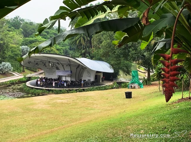 シンガポール世界遺産 ガーデンバイザベイじゃない方の「シンガポール植物園」