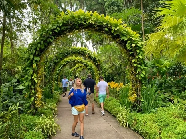 シンガポール世界遺産 ガーデンバイザベイじゃない方の「シンガポール植物園」