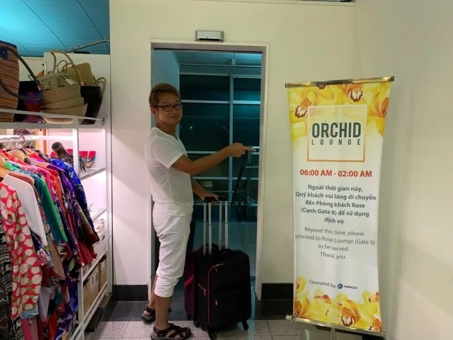 オーキッドラウンジ - Orchid Lounge ＠ベトナム・タンソンニャット国際空港