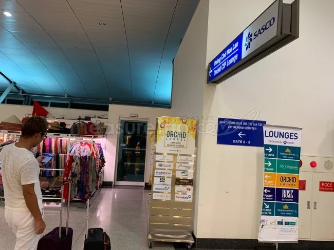 オーキッドラウンジ - Orchid Lounge ＠ベトナム・タンソンニャット国際空港