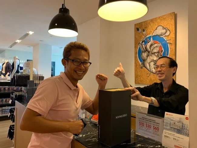 [海外仕様のiPhoneを求めてシンガポール旅行記17] 時間まで近くのデパートでお買い物