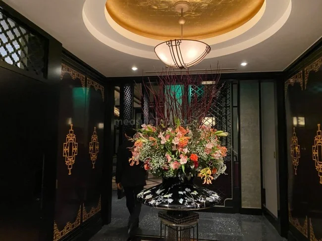 ウェスティンホテル東京 中国レストラン「龍天門」でディナー
