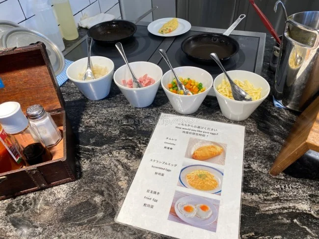 フォーポイントバイシェラトン名古屋 レストランでの朝食ビュッフェ