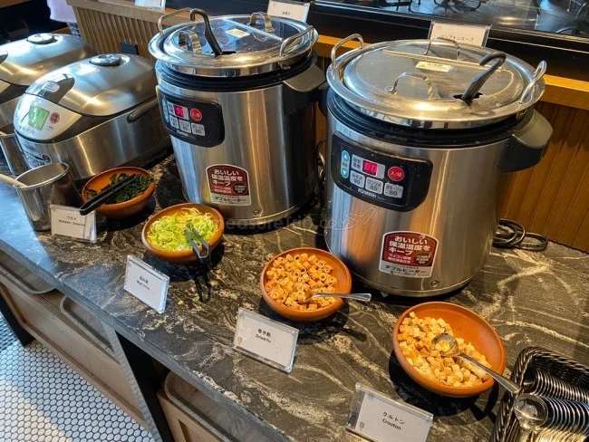 フォーポイントバイシェラトン名古屋 レストランでの朝食ビュッフェ