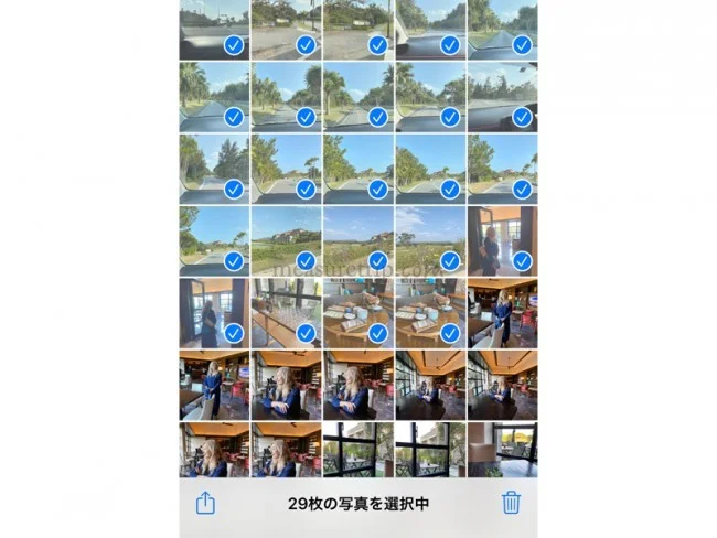 【写真 全削除の方法と注意点】1万枚以上を一括消去！iPhone内の写真を簡単に消す方法【写真 まとめて削除】