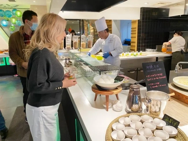 朝から沖縄料理!シェラトン沖縄サンマリーナリゾート朝食ビュッフェ