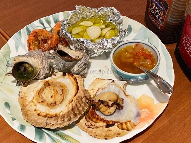 シェラトン沖縄サンマリーナリゾート レストランでのディナー食事代