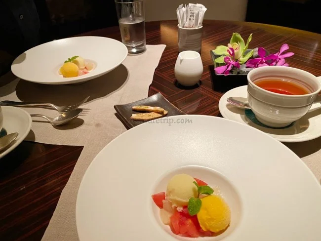 リッツカールトン沖縄 鉄板焼きレストラン「喜瀬」ディナー