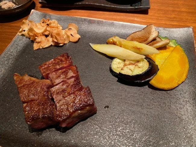 リッツカールトン沖縄 鉄板焼きレストラン「喜瀬」ディナー