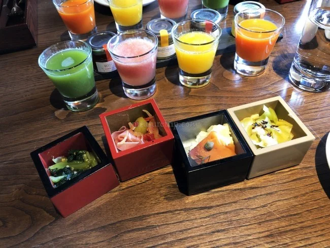 【嵐山の高級ホテル】翠嵐ラグジュアリーコレクションホテル京都 レストラン「京 翠嵐」の朝食【口コミ レビュー】