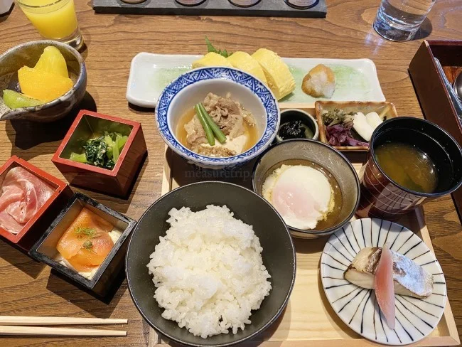 【嵐山の高級ホテル】翠嵐ラグジュアリーコレクションホテル京都 レストラン「京 翠嵐」の朝食【口コミ レビュー】