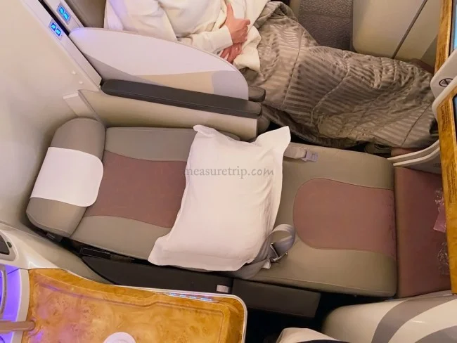 エミレーツ航空 A380 ビジネスクラス ドバイ⇔大阪 / 搭乗記【エミレーツ 機内食】