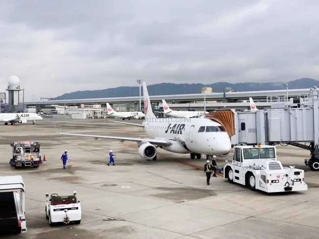 JAL国内線 E170 エコノミークラス 大阪→宮崎 / 搭乗記
