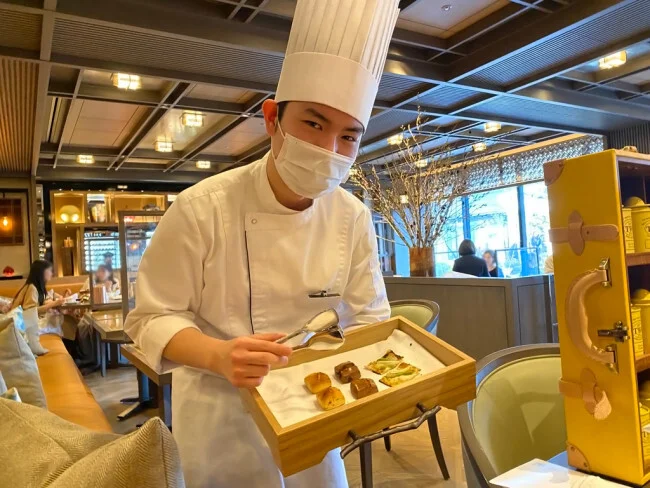 ホテルザ三井京都 ラグジュアリーなアフタヌーンティー