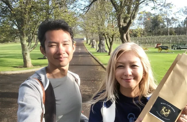 [野生のカンガルーがいる世界一のビーチを目指して！西オーストラリア・ロングドライブ旅行記119] まるで絵画のようにおしゃれなワイナリー「West Cape Howe Wines」でテイスティング
