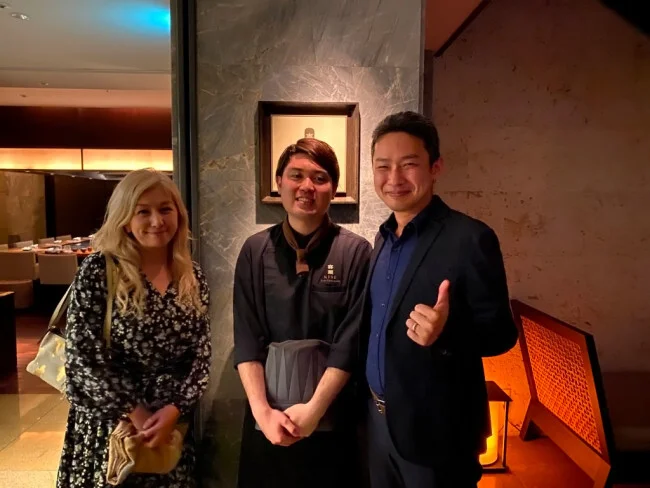 [新型コロナもう大変！冬のリッツカールトン沖縄旅行記39] 鉄板焼「喜瀬」さんでの最後のディナー