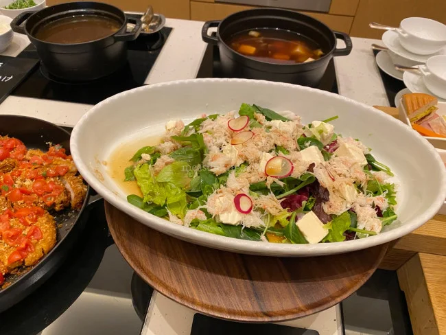 ディナー食事も充実！JWマリオット奈良 エグゼクティブラウンジ