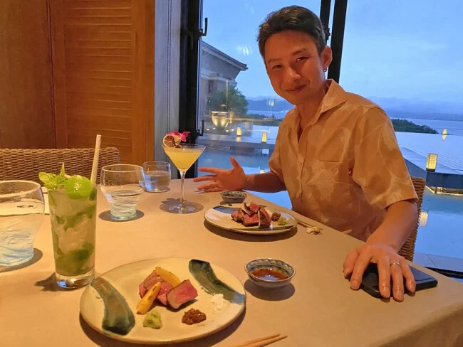 リッツカールトン沖縄 グスク料理長の絶品・会席料理に感動！