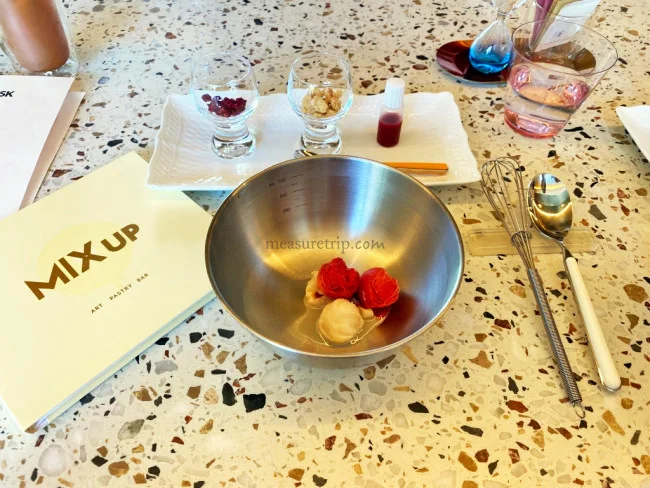 W大阪 カフェ MIXup ピエールエルメとコラボしたデザートコース！