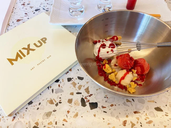 W大阪 カフェ MIXup ピエールエルメとコラボしたデザートコース！