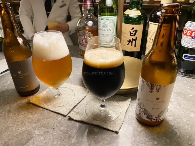 【JWマリオット奈良】抽出した珈琲豆を再利用したJWマリオット奈良オリジナルのクラフトビール「アンコール」