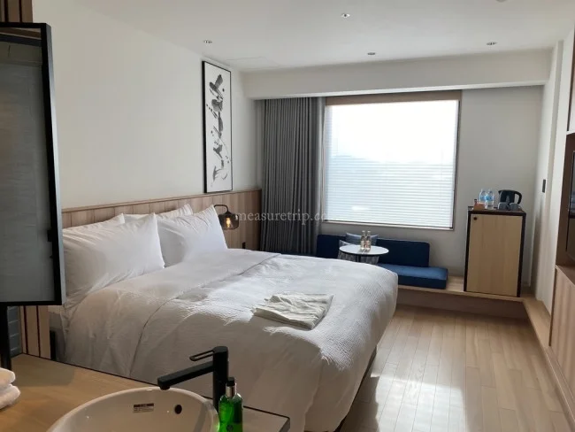 【フェアフィールド・バイ・マリオット・奈良天理山の辺の道】ホテル全部屋共通!スタンダードキングルームの中の様子