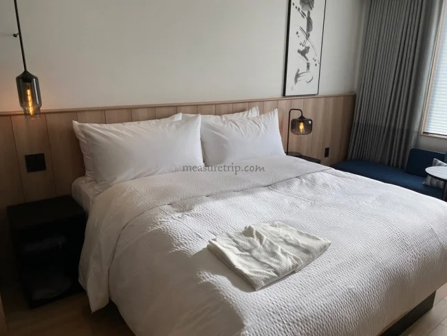 【フェアフィールド・バイ・マリオット・奈良天理山の辺の道】ホテル全部屋共通!スタンダードキングルームの中の様子