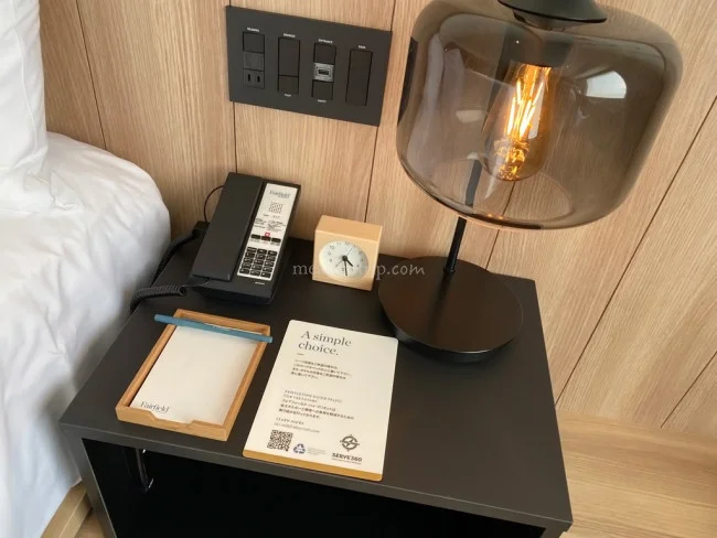 【フェアフィールド・バイ・マリオット・奈良天理山の辺の道】ホテル全部屋共通！スタンダードキングルームの中の様子