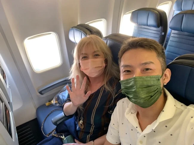 [コロナ後初海外旅行！夏休みグアム旅行記10] 初めてのユナイテッド航空 UA150便（関空→グアム）に搭乗！