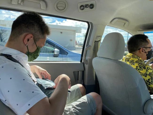[コロナ後初海外旅行！夏休みグアム旅行記13] シャトルサービスでウェスティンリゾート・グアムにGO！