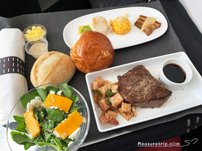 【JALハワイ コロナ後】B789 ビジネスクラス JL73 ハワイ・ホノルル→東京・羽田 の機内の様子と機内食 JAL SKY SUITE Ⅲ【飛行機の搭乗記】