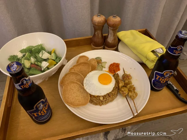 【ル・メリディアン・モルディブ】インルームダイニングとミニバーのメニュー&価格表