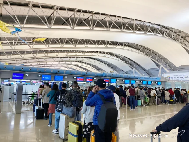 [台湾とタイを巡るマリオット・ボンヴォイ旅行記4] 関西空港にはたくさんの人